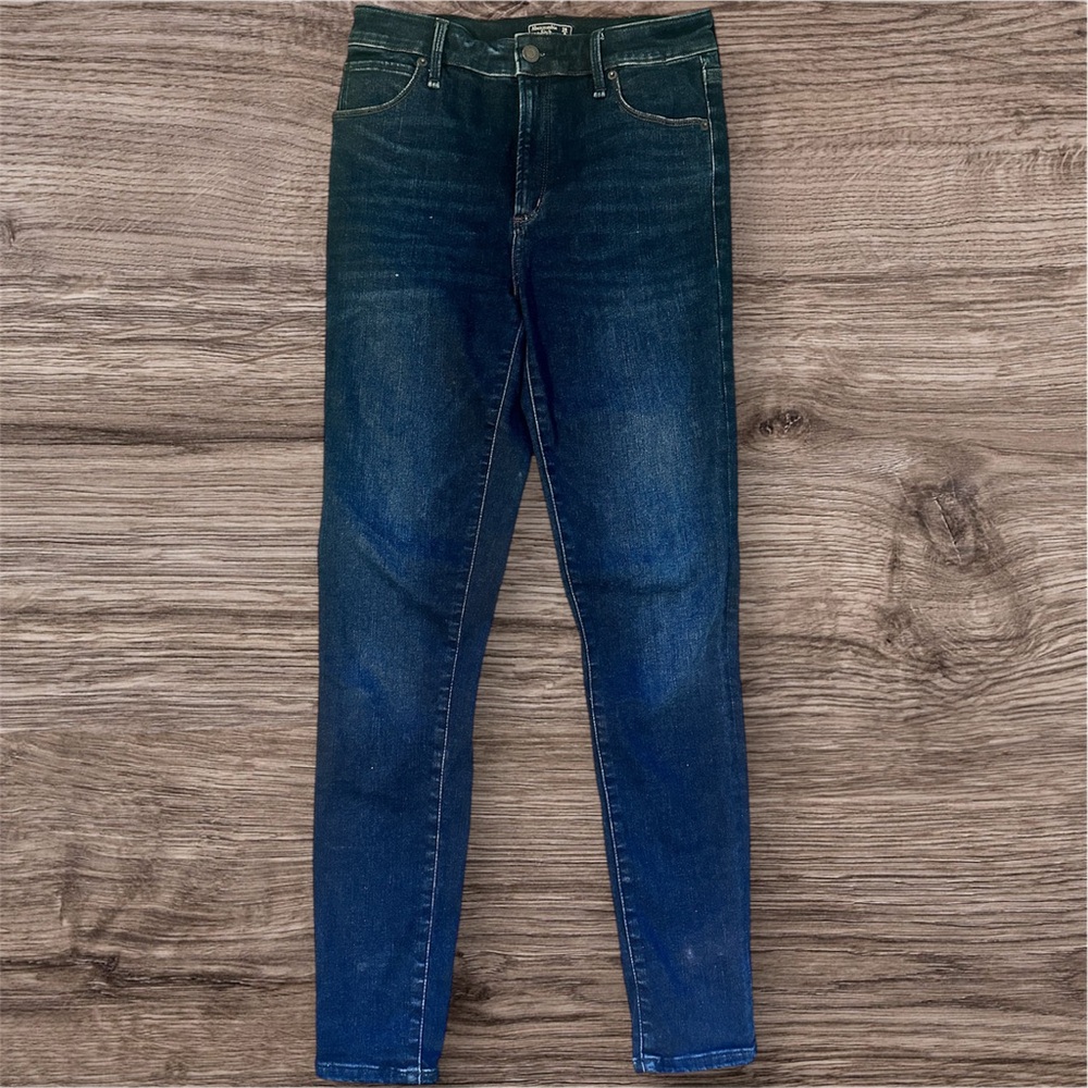 Abercrombie & Fitch Women's Jeans - Simone high rise super skinny 28 6